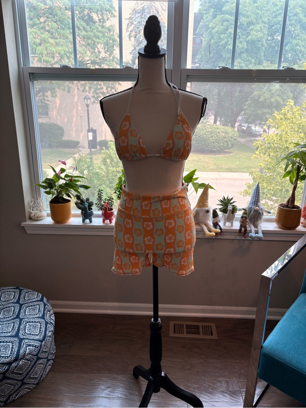 ✨Roxy (NWOT) Orange Swim Bottom Set Size M✨